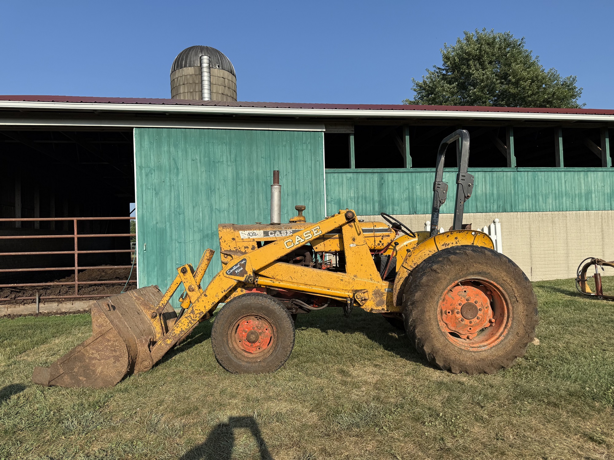 Case 430 Construction King Loader Tractor