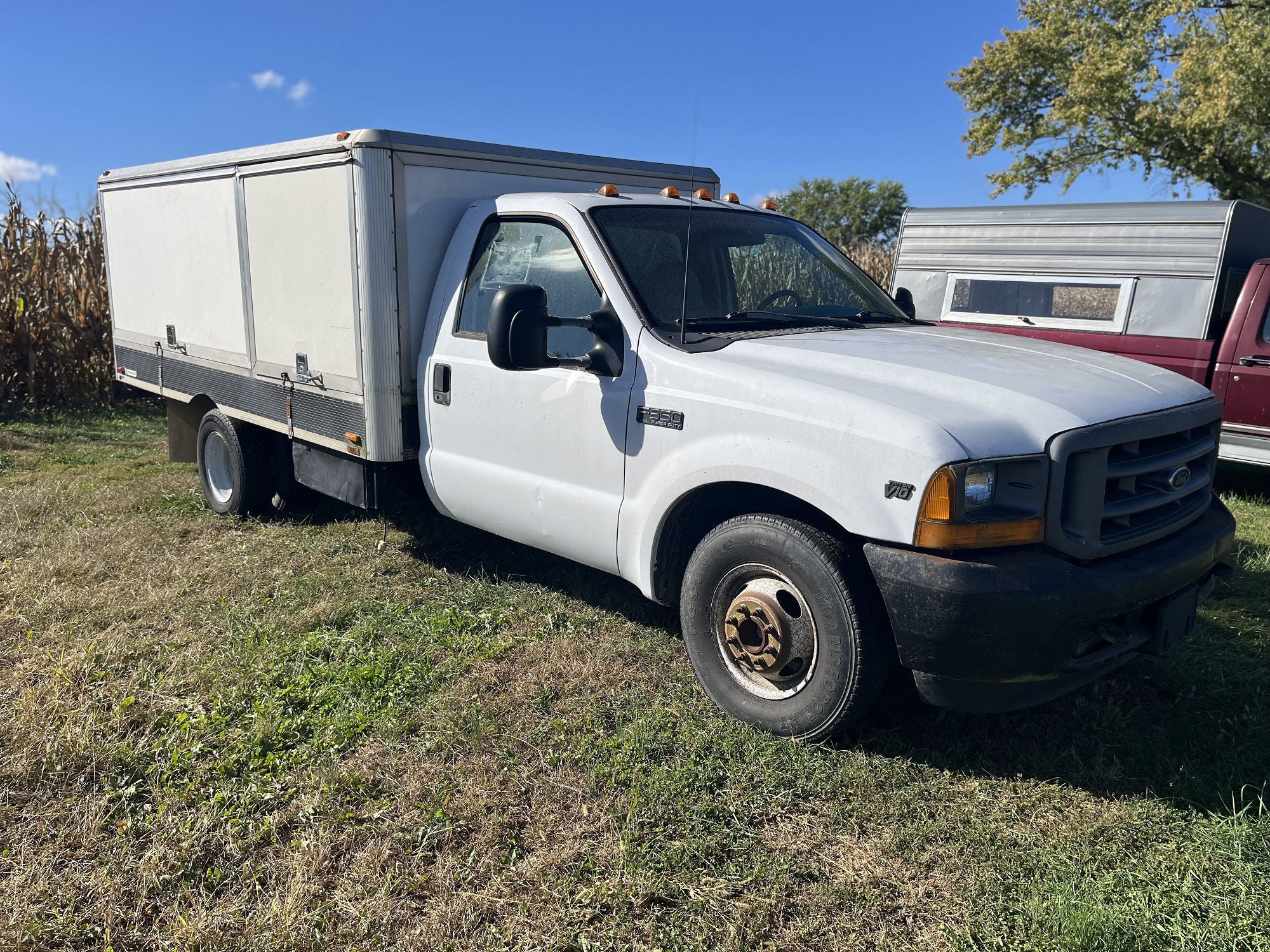 Ford F350 Truck with Insulated Bed
