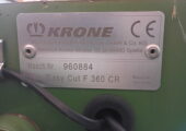 Krone F 360 CR Front Mower Conditioner