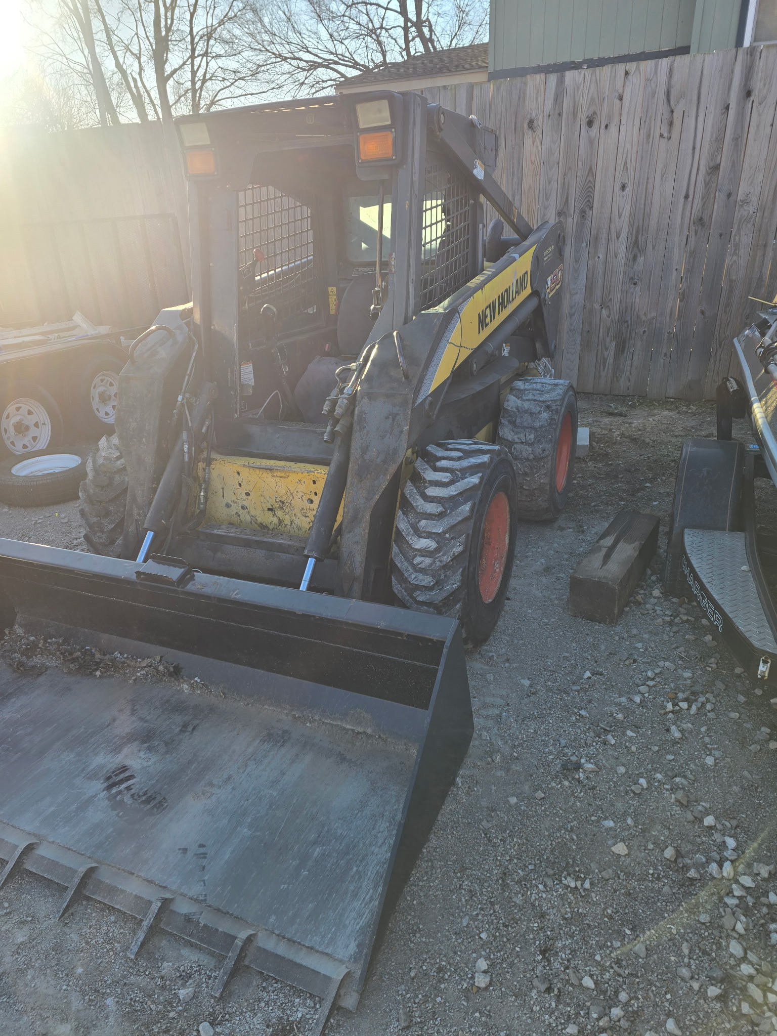 NH L190 Skid-Steer Loader