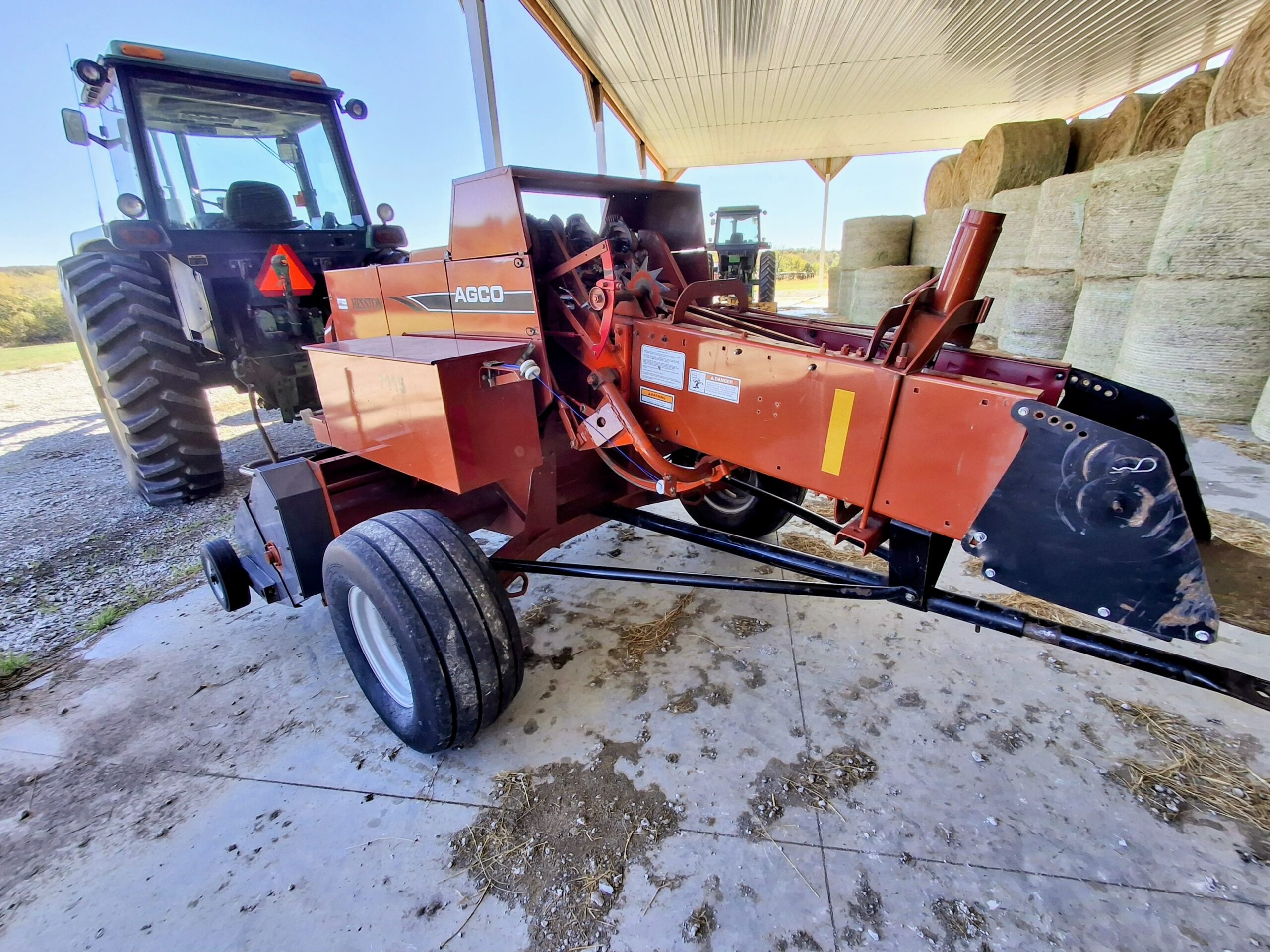 For Sale Agco 7115 small square baler
