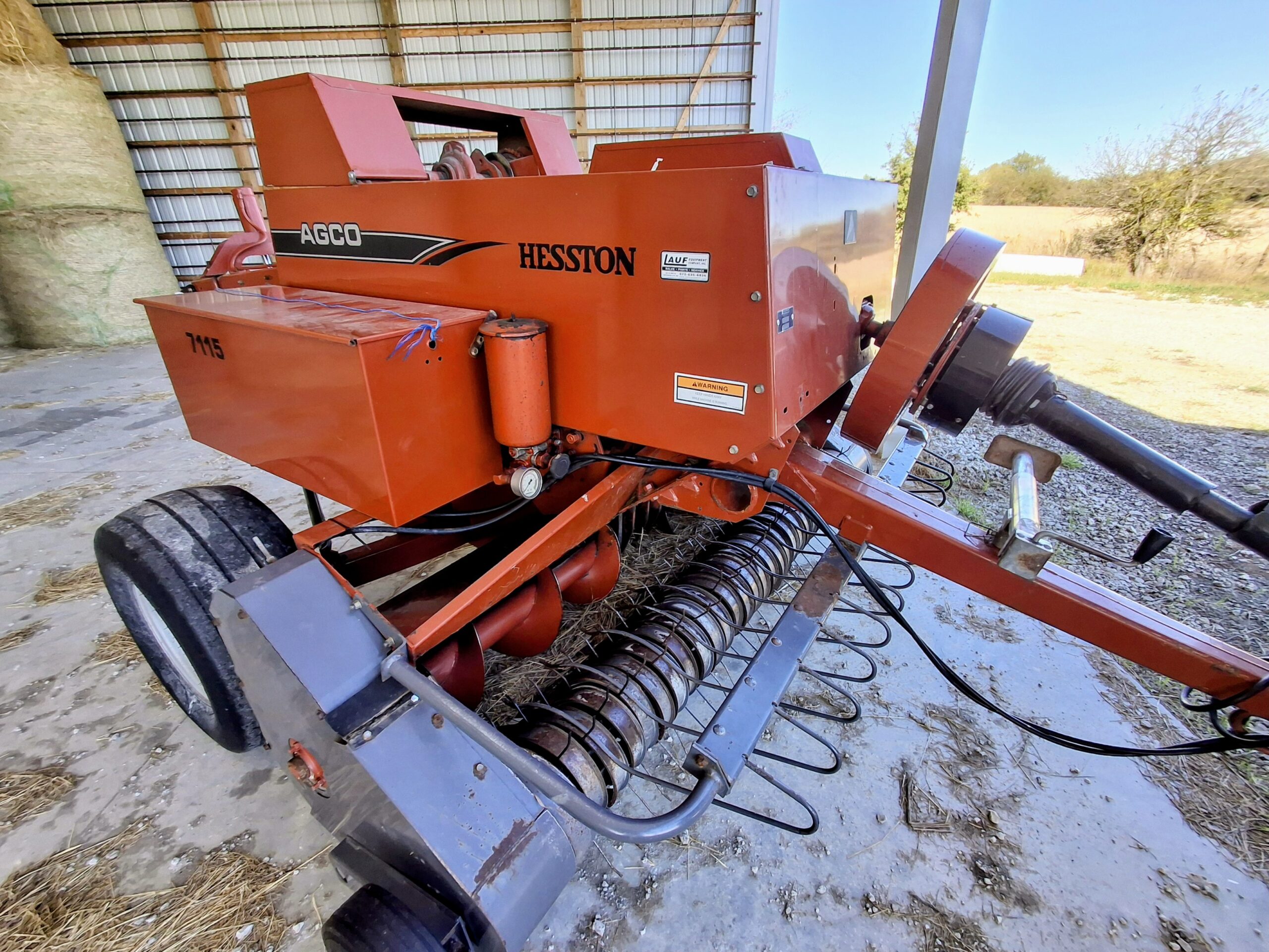 For Sale Agco 7115 small square baler
