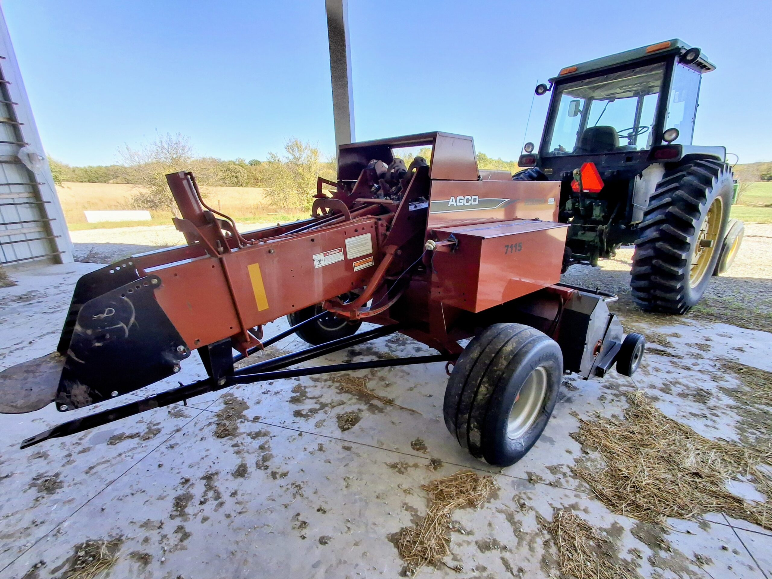 For Sale Agco 7115 small square baler