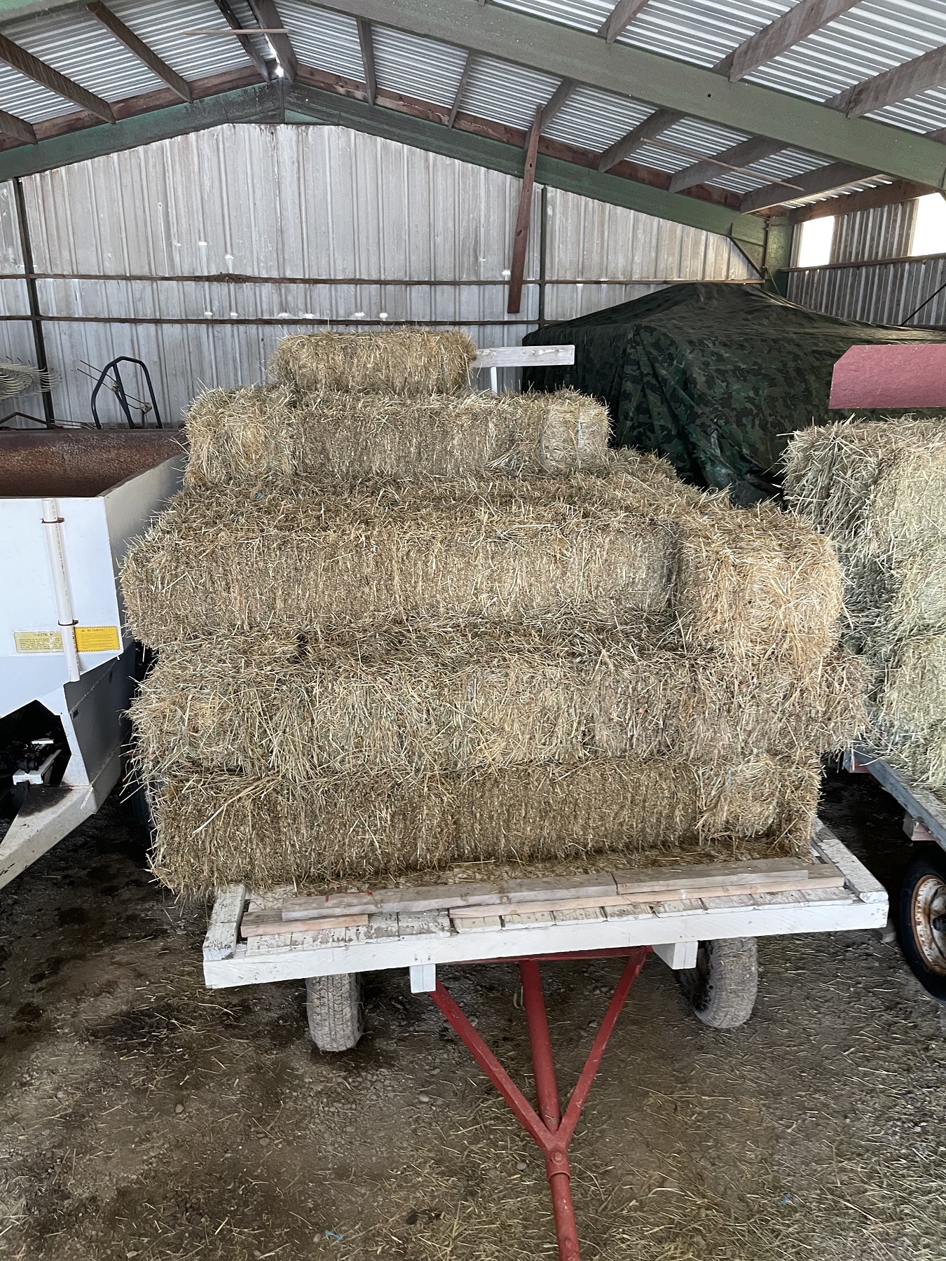 Small Square Bales, 5×4 Round Bales