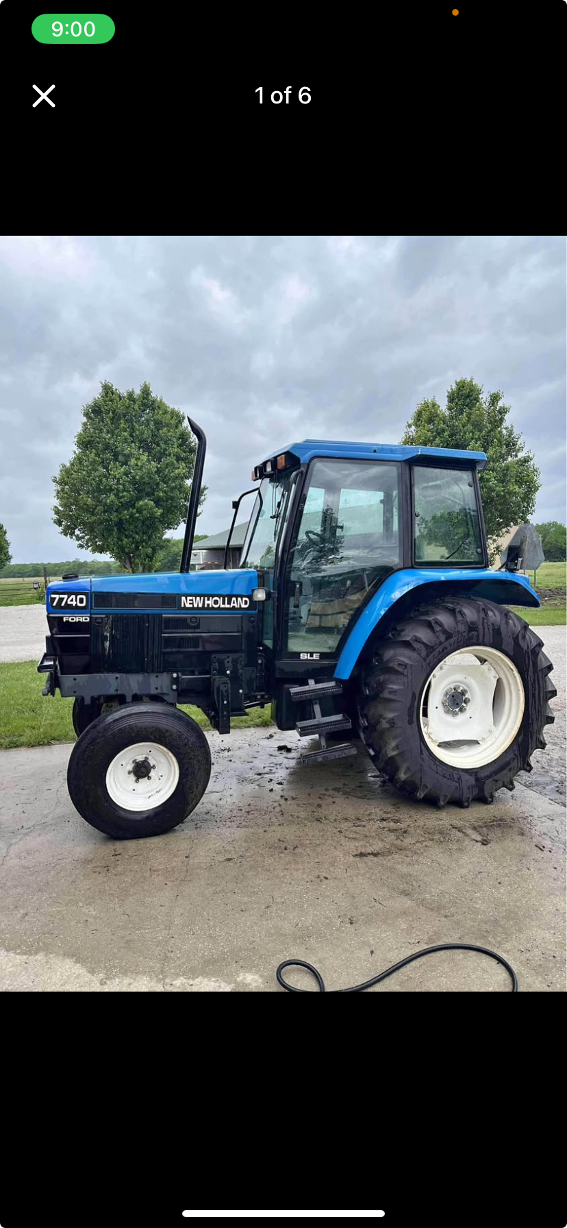 New Holland 7740 SLE Tractor
