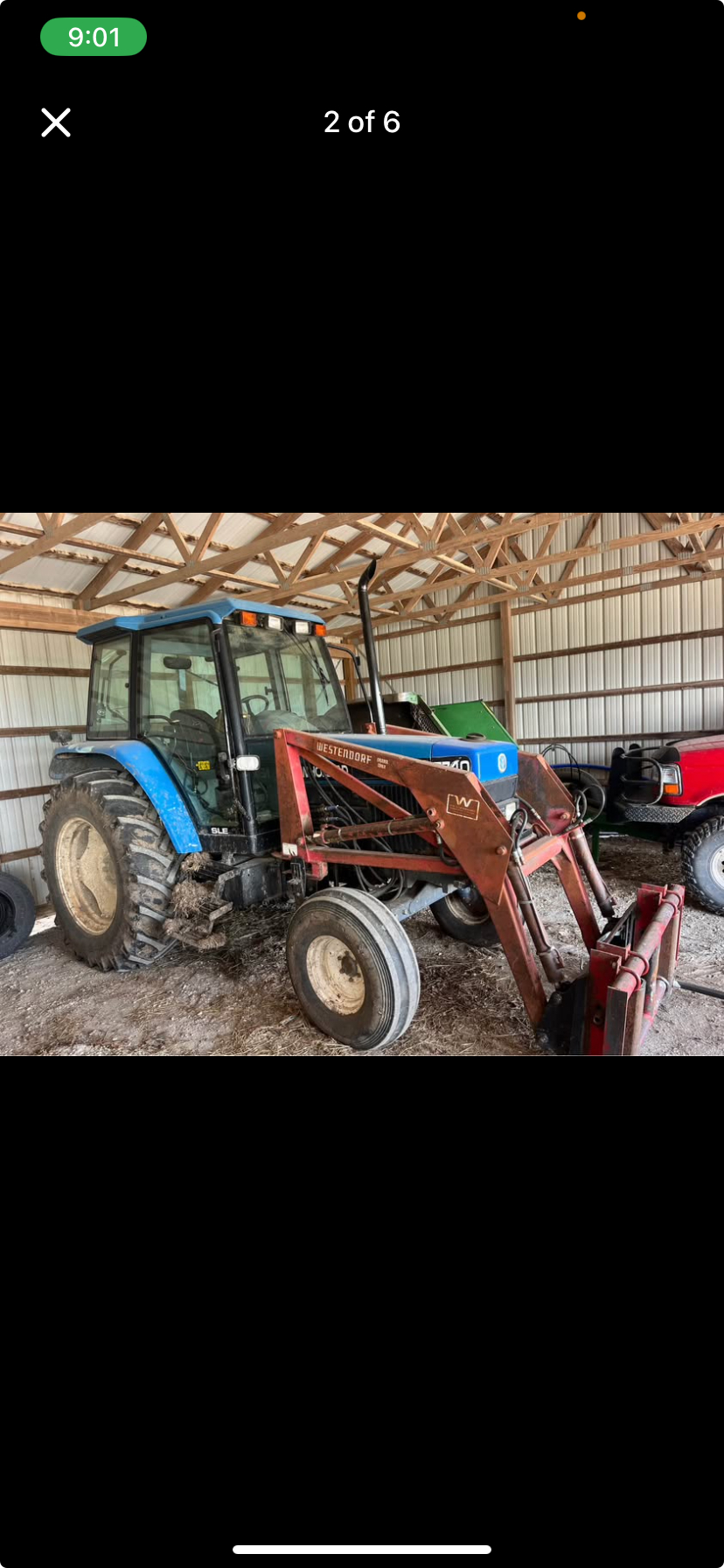 New Holland 7740 SLE Tractor