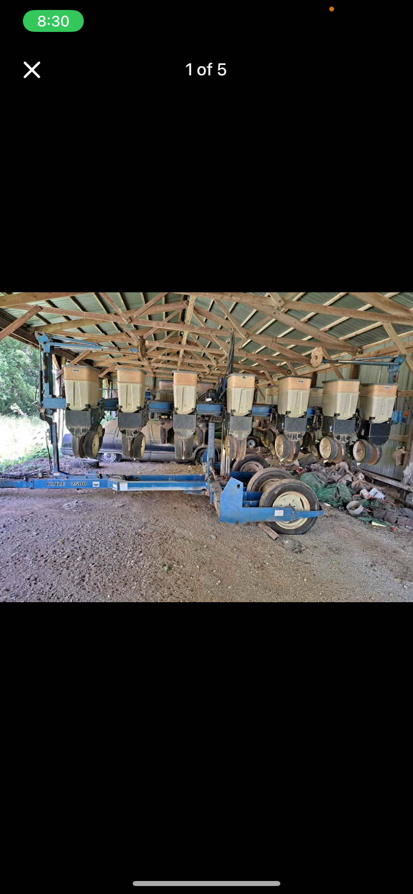 Kinze 8-15 Planter