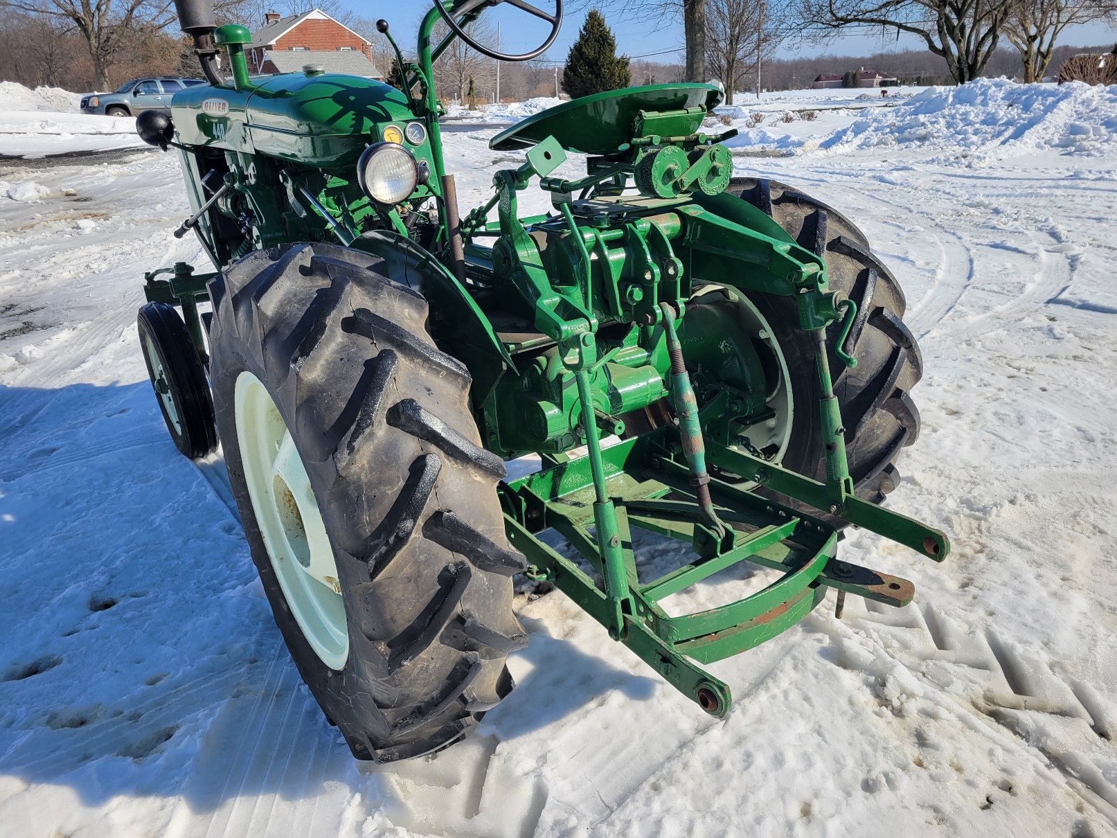 Oliver 440 Tractor with Cultivators