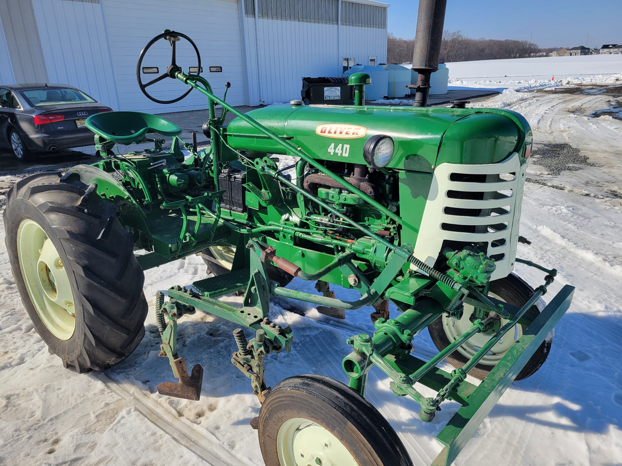 Oliver 440 Tractor with Cultivators