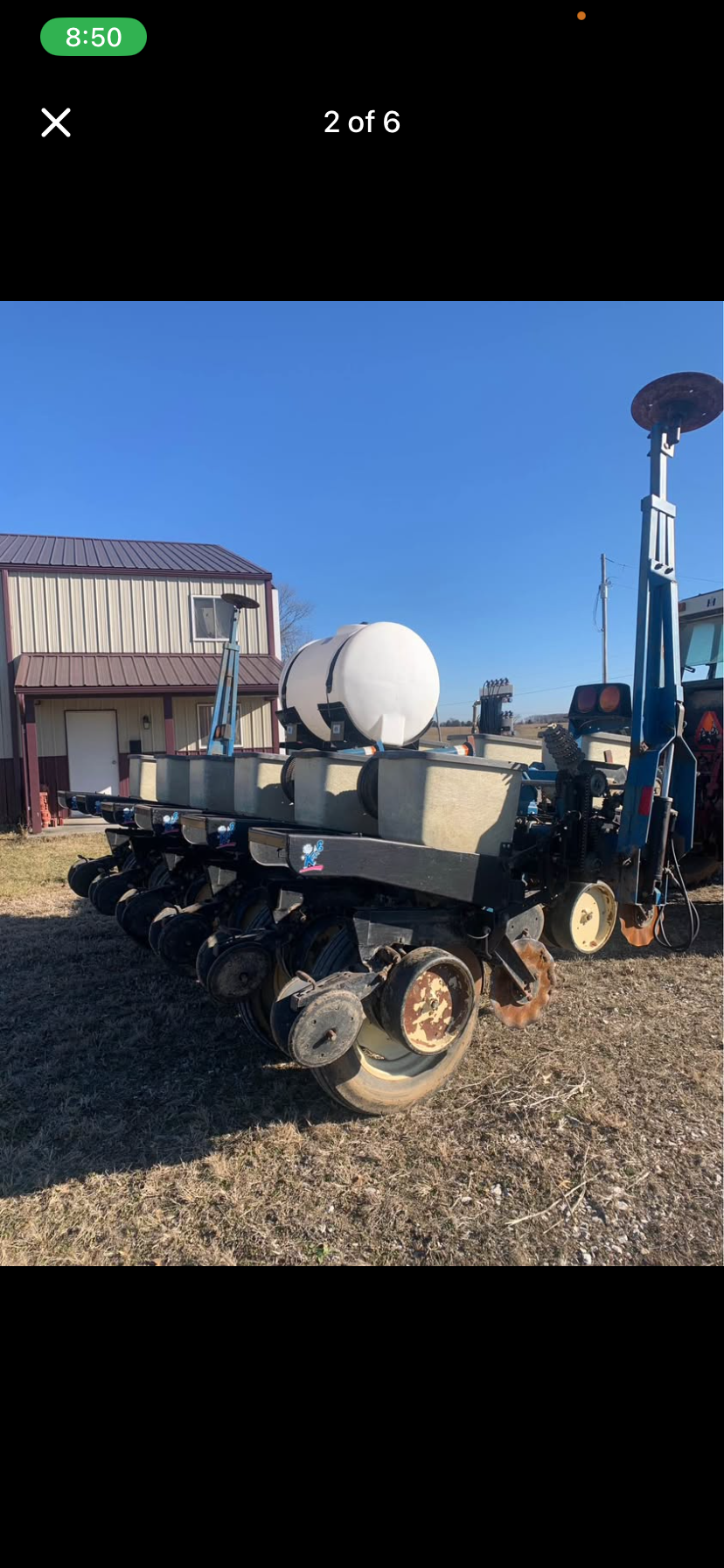 Kinze 6/11 Splitter Planter
