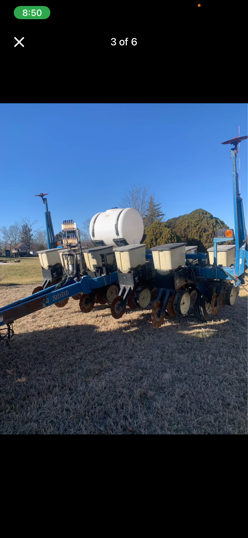 Kinze 6/11 Splitter Planter