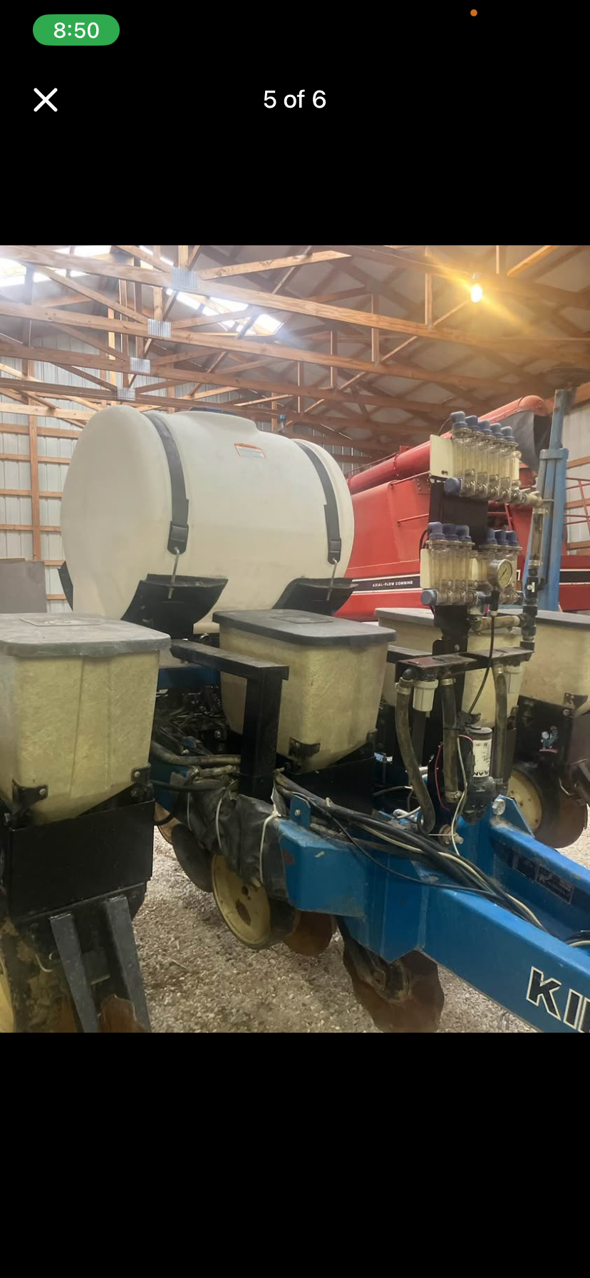 Kinze 6/11 Splitter Planter
