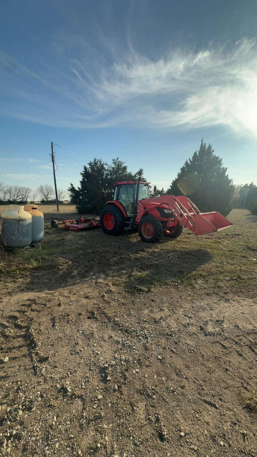 Kubota M8540HDC Tractor