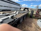 2014 PJ 25′ tandem dual gooseneck trailer with monster ramps