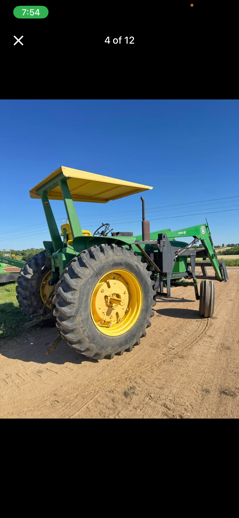 JD 4020 Tractor