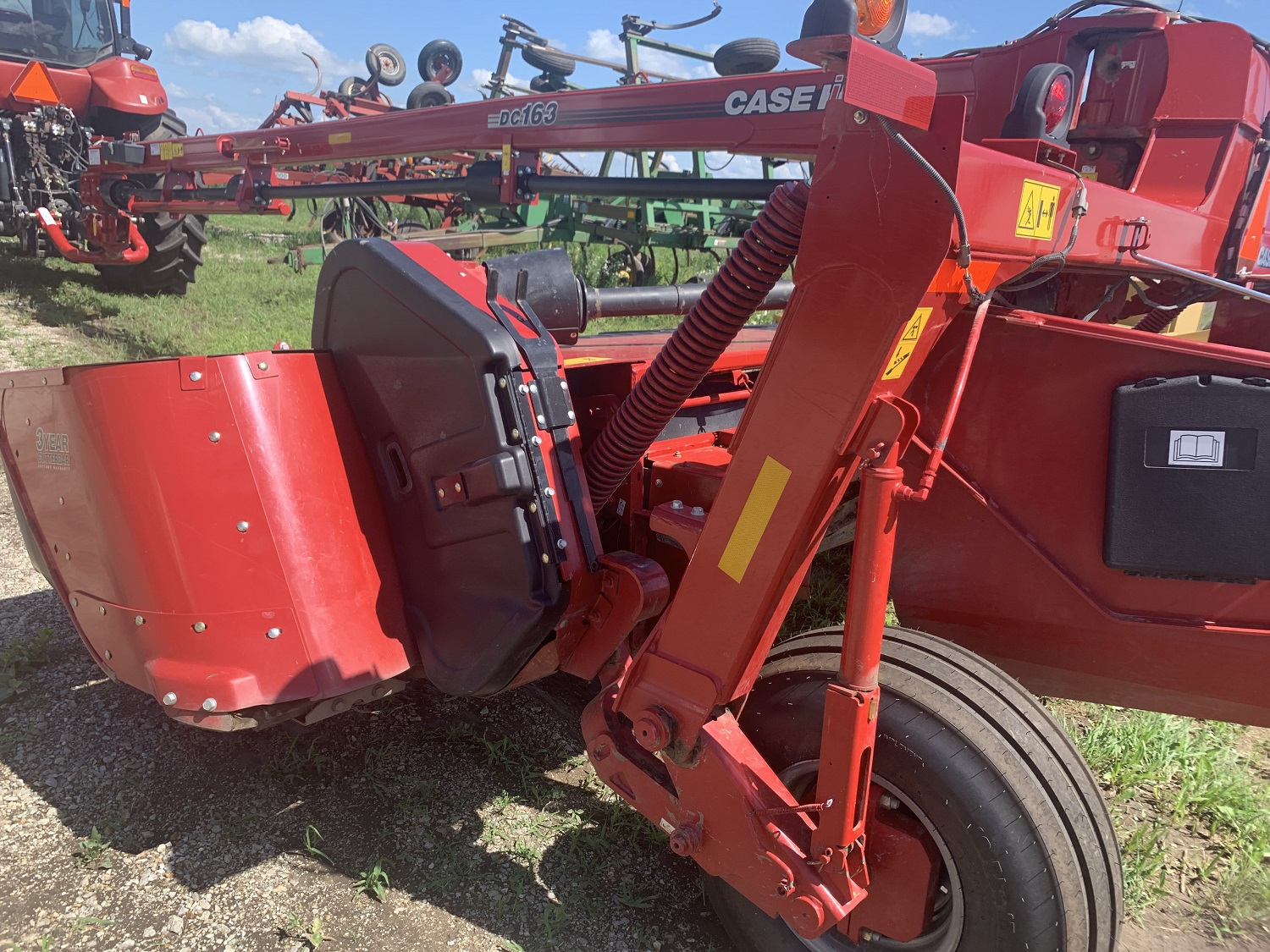 C-IH DC163 Disc Mower Conditioner