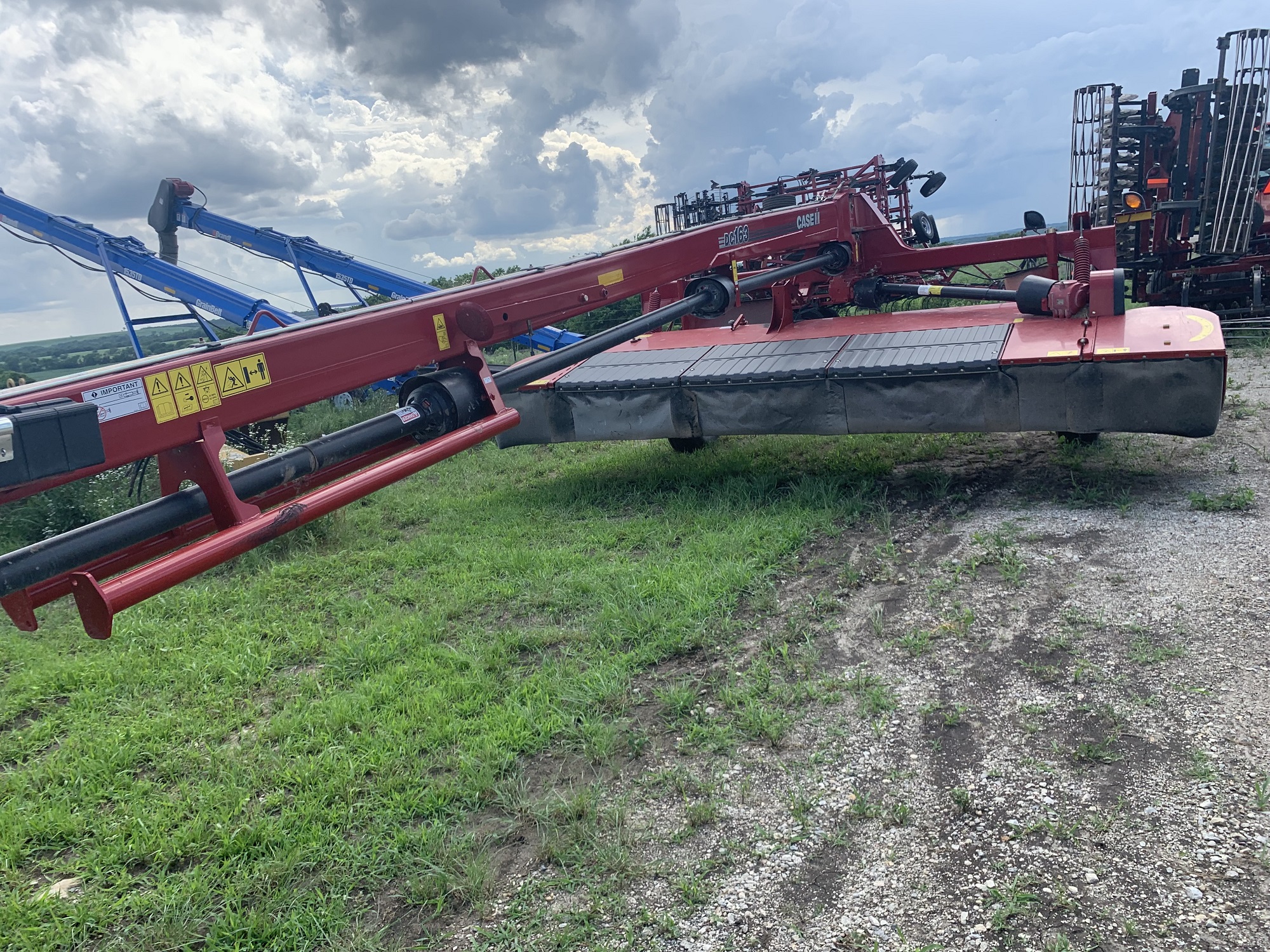 C-IH DC163 Disc Mower Conditioner